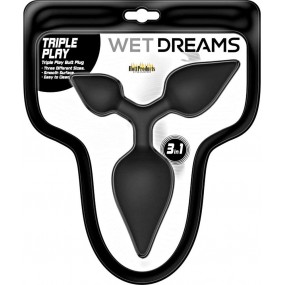 Wet Dreams Triple Play anal plug