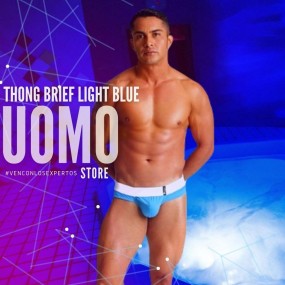 Thong Brief Light Blue