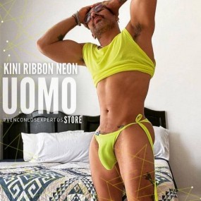 Bikini Ribbon Neon