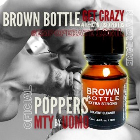 Poppers Brown Bottle 10ml