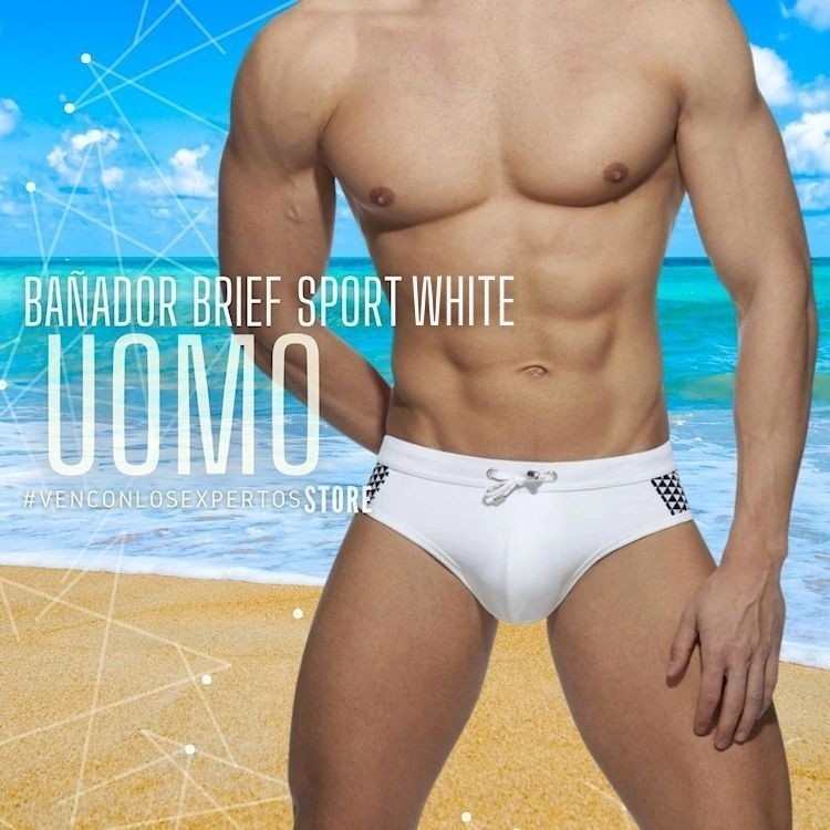 Bañador Brief Sport White