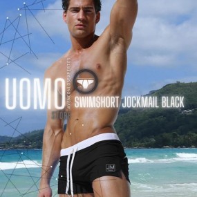 Swimshort Jockmail Black